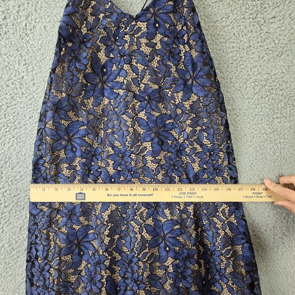 Moulinette Soeurs Anthropologie Size 0 Celestial Lace Maxi Dress Womens Ruffle - Picture 10 of 11